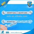 Beverage bottle security packaging sticker/warranty void stickers